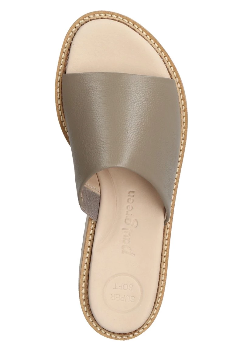Paul Green Femme Mules Grün 5 Paul Green Femme Mules Grün – Image 3