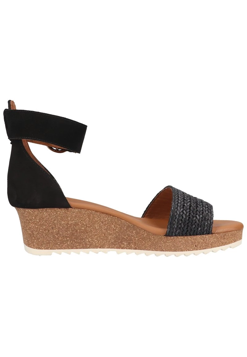 Paul Green Sandales Compensées Schwarz Femme 8 Paul Green Sandales Compensées Schwarz Femme – Image 6