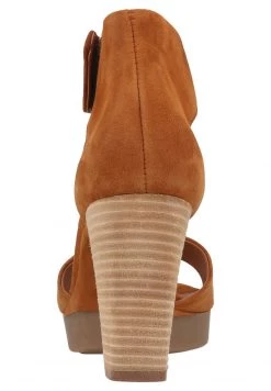 Paul Green Sandales à Talons Hauts Caramel Femme -France Paul Green Soldes Boutique a7bc7730a149468c85b6dc89ad3c3059