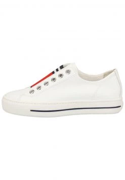 PAUL GREEN SNEAKER Baskets Basses Weiß/rot 007 Femme