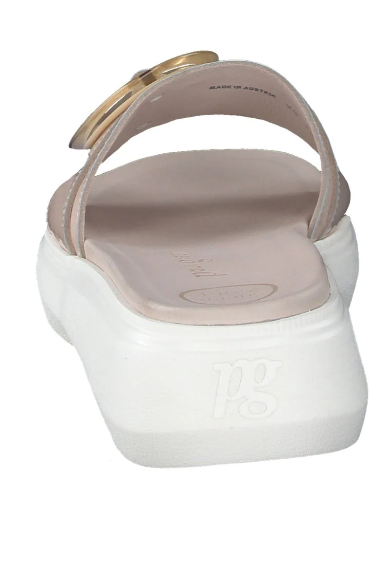 Paul Green Femme Mules Nude Lack 5 Paul Green Femme Mules Nude Lack – Image 3