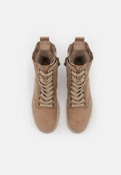 Paul Green Femme Bottines à Lacets Beige -France Paul Green Soldes Boutique bb2fc9dab3284a17933455cf690fd6ee