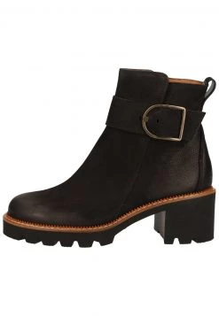 Paul Green Femme Bottines à Plateau Schwarz 017