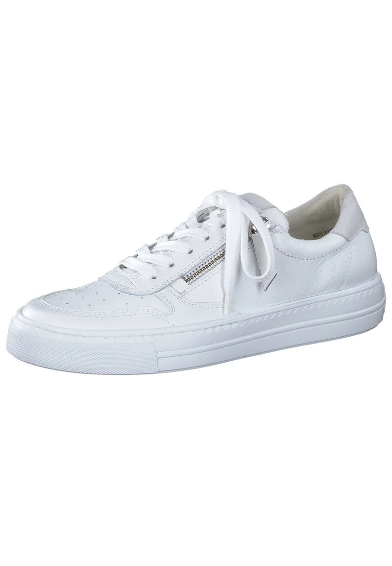 Paul Green Baskets Basses M.calf/rnubuk White/offwhite Femme 4 Paul Green Baskets Basses M.calf/rnubuk White/offwhite Femme – Image 2