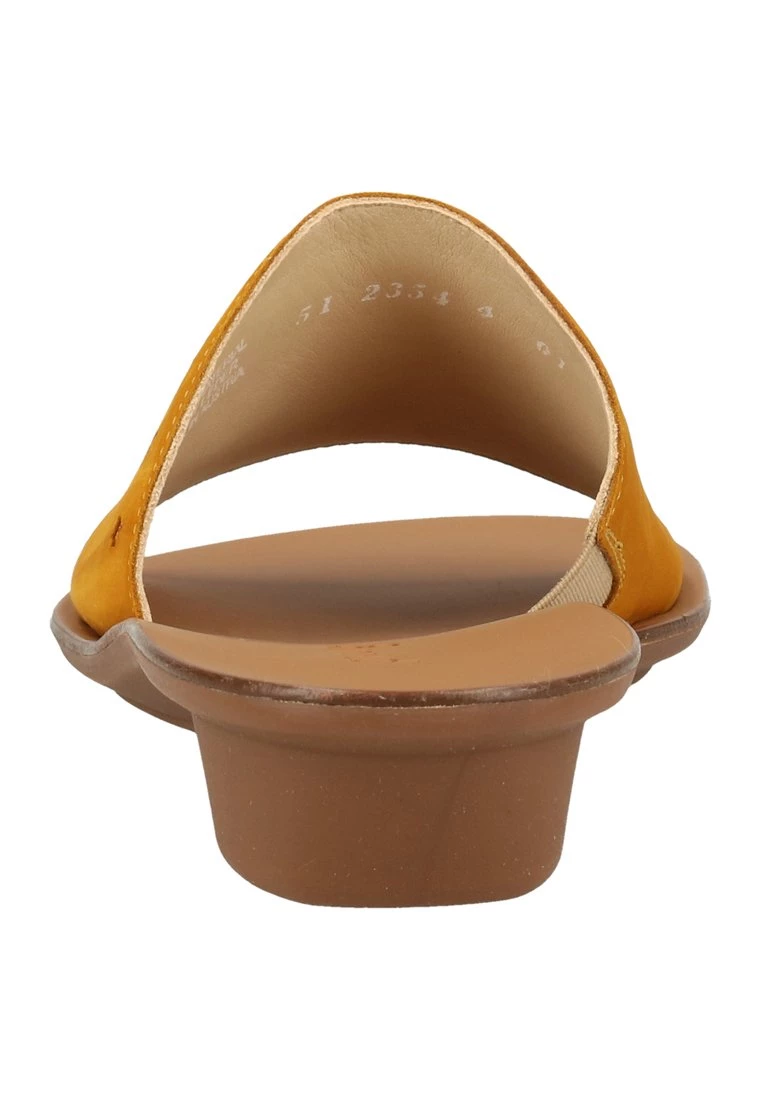 PAUL GREEN PANTOLETTEN Mules Curry Yellow Femme 6 PAUL GREEN PANTOLETTEN Mules Curry Yellow Femme – Image 4