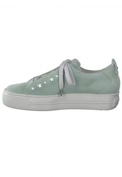 Paul Green Baskets Basses Samtziege Mint Femme