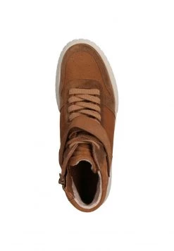 Paul Green Femme Baskets Montantes Braun -France Paul Green Soldes Boutique c561a45ae61b42f3b6a4c280feb33a4e