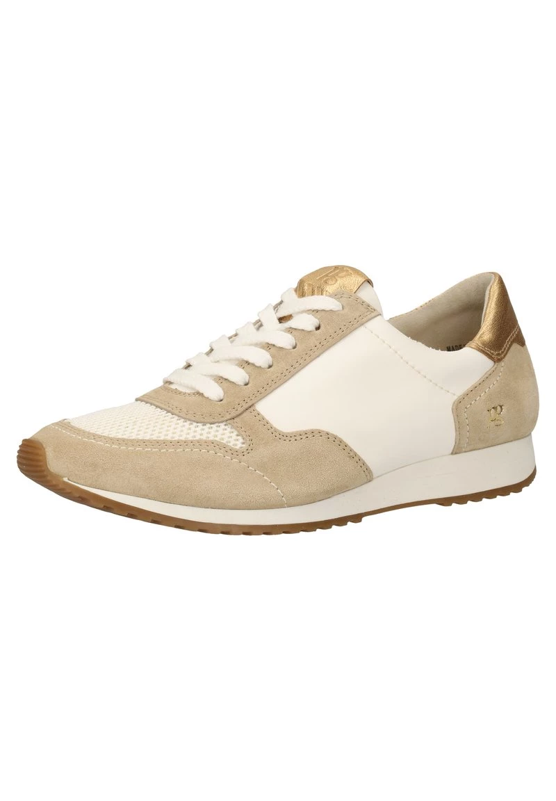 Paul Green Baskets Basses Beige/weiß Femme 5 Paul Green Baskets Basses Beige/weiß Femme – Image 3
