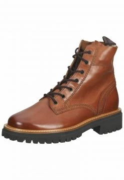 Paul Green Bottines à Lacets Cognac Braun Femme -France Paul Green Soldes Boutique c6bc097f7bed41b38fa44d23d79aa8f4