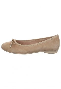 Paul Green Femme Ballerines Samtziege Champagne