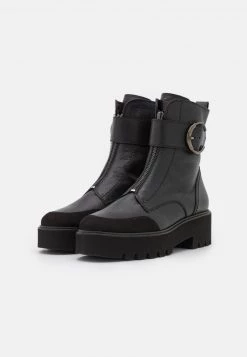 Paul Green Bottines à Plateau Black Femme -France Paul Green Soldes Boutique ca4d22eaa92d4eb99aed1c3c9415f346