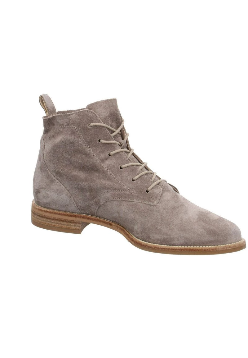 Paul Green Bottines à Lacets Taupe Femme 4 Paul Green Bottines à Lacets Taupe Femme – Image 2