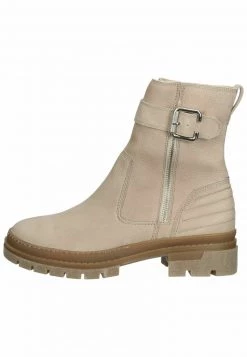 Paul Green Boots à Talons Beige Femme