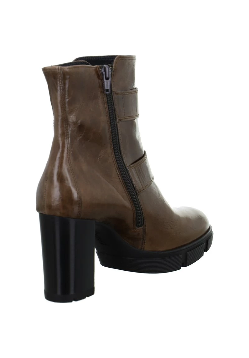 Paul Green Femme Boots à Talons Braun 5 Paul Green Femme Boots à Talons Braun – Image 3