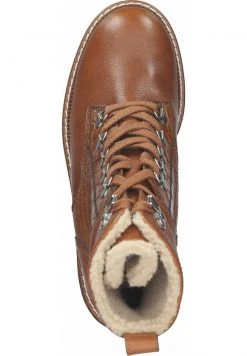 Paul Green Bottines à Plateau Cognac Braun 009 Femme -France Paul Green Soldes Boutique d3a070c46a1c4bfcbb94e8aca70cde92