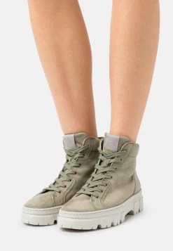 Paul Green Femme Bottines à Lacets Royal Herb