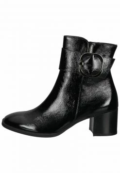 Paul Green Bottines Schwarz Lack Femme