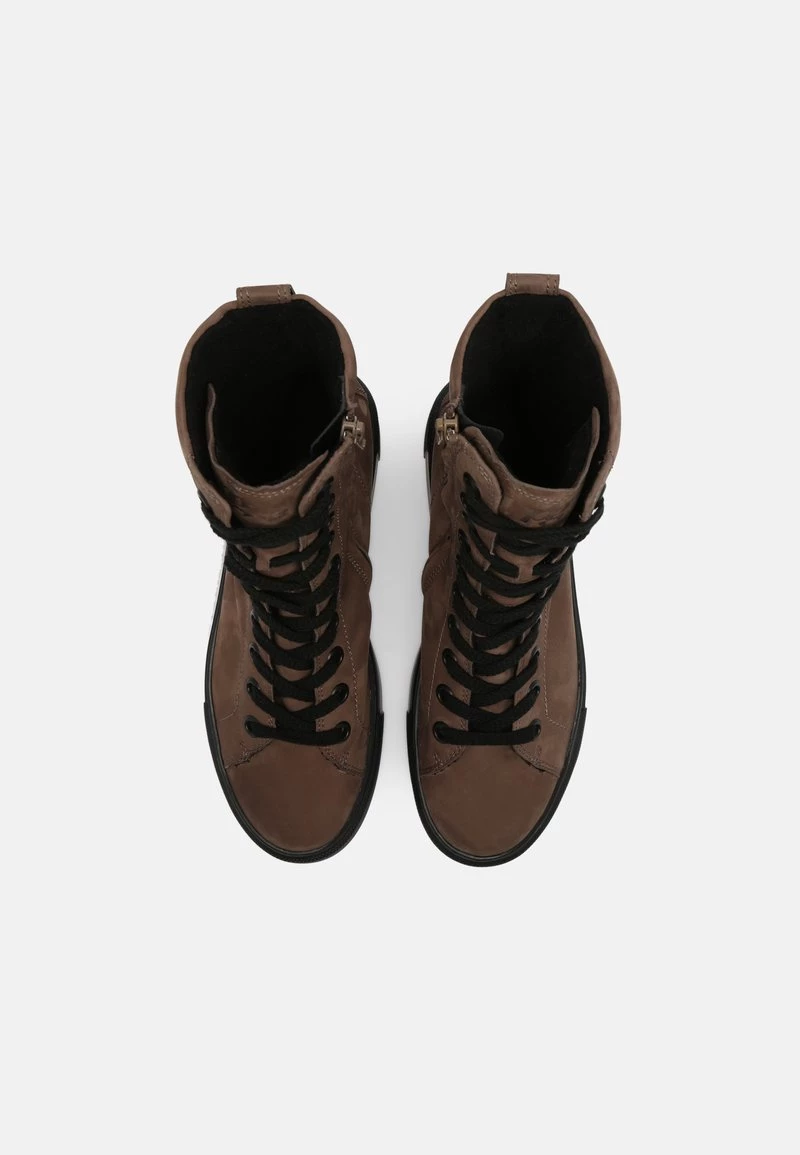 Paul Green Bottines à Plateau Brown Femme 8 Paul Green Bottines à Plateau Brown Femme – Image 6