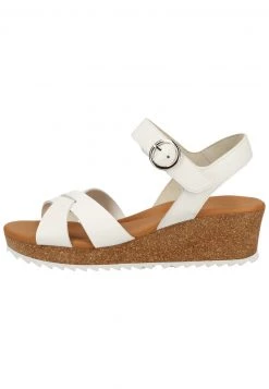 PAUL GREEN SANDALEN Sandales Compensées White Femme