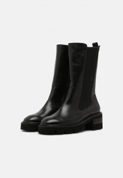 Paul Green Bottes à Plateau Black Femme -France Paul Green Soldes Boutique de02ae8ee8f146b7a2f0ca7299d7f266