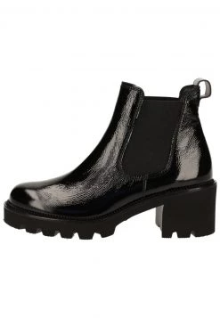 Paul Green Bottines à Plateau Schwarz 007 Femme