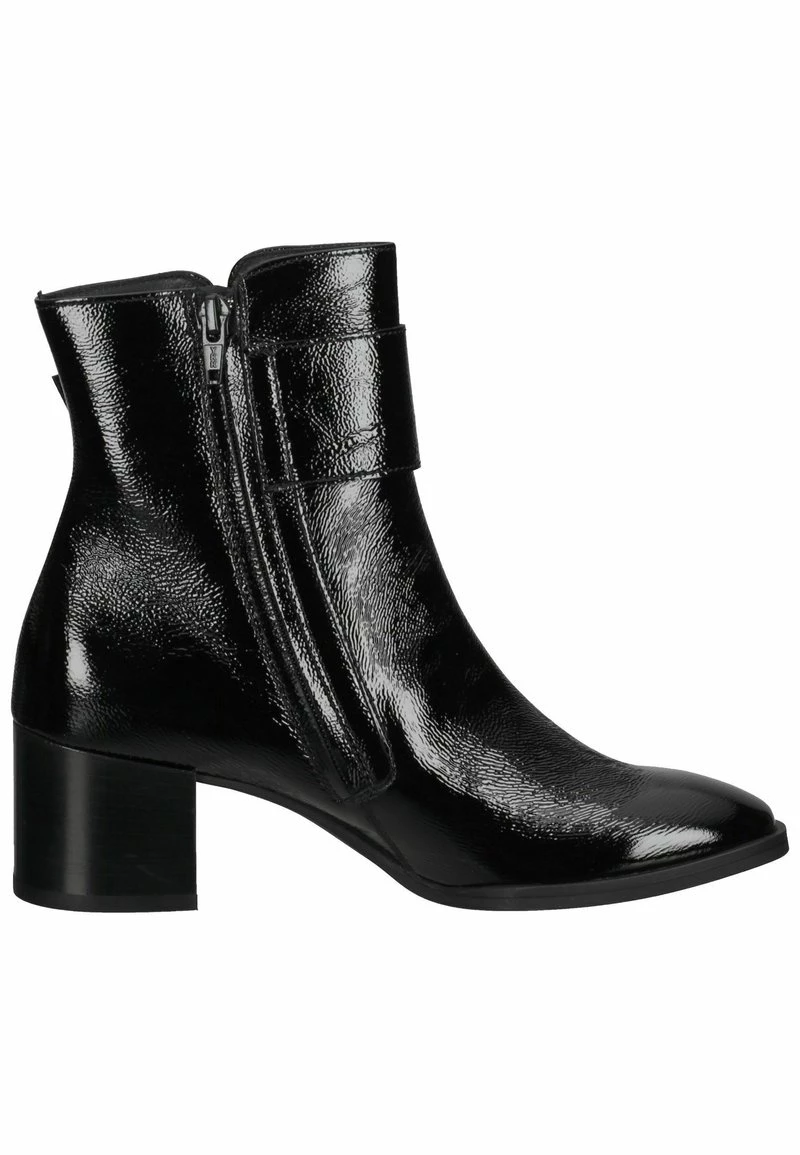 Paul Green Bottines Schwarz Lack Femme 8 Paul Green Bottines Schwarz Lack Femme – Image 6