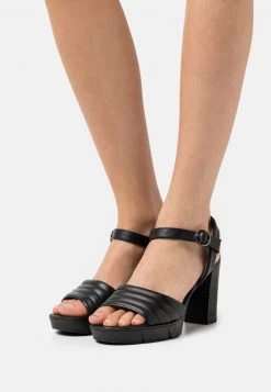 Paul Green Sandales à Plateforme Black Femme