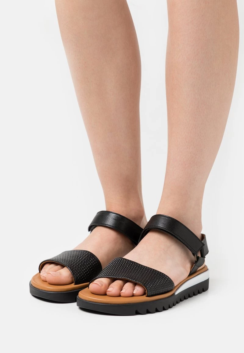 Paul Green Femme Sandales Mini Braid/city Black 3 Paul Green Femme Sandales Mini Braid/city Black