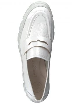 Paul Green Femme Mocassins Knautschlack Ivory -France Paul Green Soldes Boutique e87a3ae414894c62abc261762417af4f