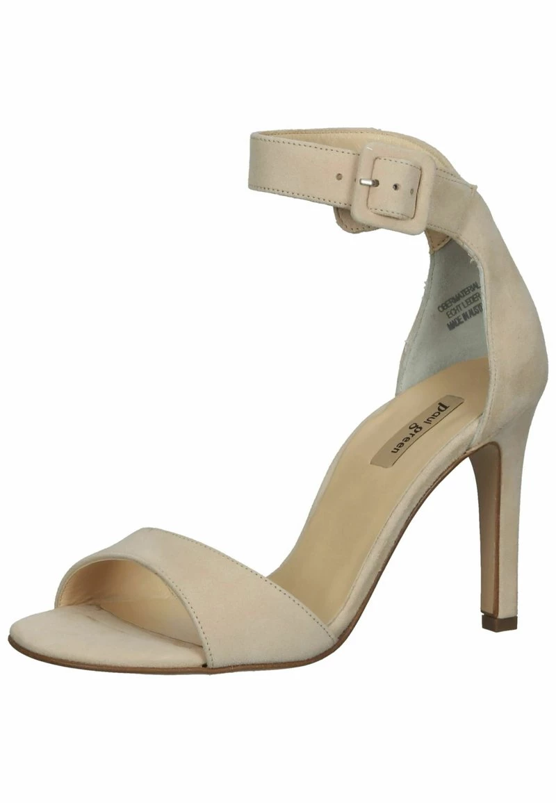 Paul Green Sandales Samtziege Biscuit Femme 4 Paul Green Sandales Samtziege Biscuit Femme – Image 2