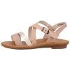 Paul Green Sandales Rosé Beige Femme