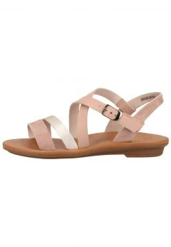 Paul Green Sandales Rosé Beige Femme