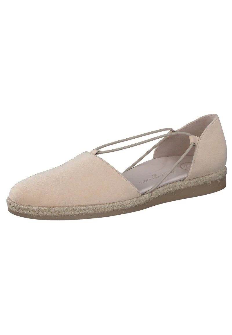 Paul Green Femme Espadrilles Samtziege Biscuit 4 Paul Green Femme Espadrilles Samtziege Biscuit – Image 2