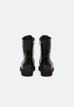Paul Green Femme Bottines à Lacets Black -France Paul Green Soldes Boutique fc27ba003a7540f4aa3534b21a6a7088