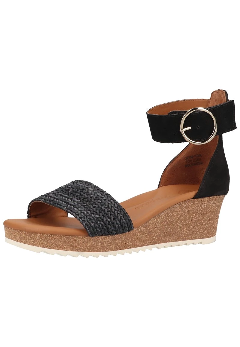 Paul Green Sandales Compensées Schwarz Femme 4 Paul Green Sandales Compensées Schwarz Femme – Image 2