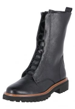 Paul Green Bottines à Plateau Schwarz Femme