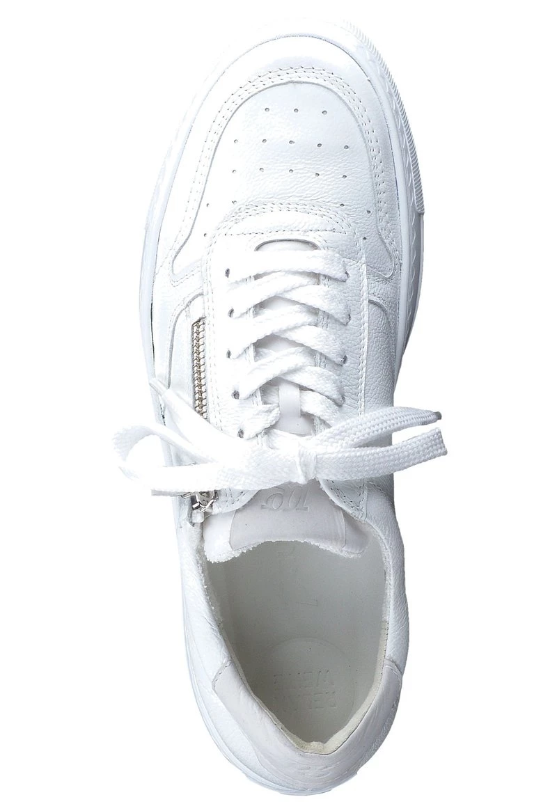 Paul Green Baskets Basses M.calf/rnubuk White/offwhite Femme 5 Paul Green Baskets Basses M.calf/rnubuk White/offwhite Femme – Image 3