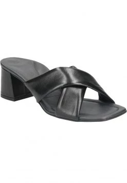 Paul Green Femme Mules à Talons Schwarz