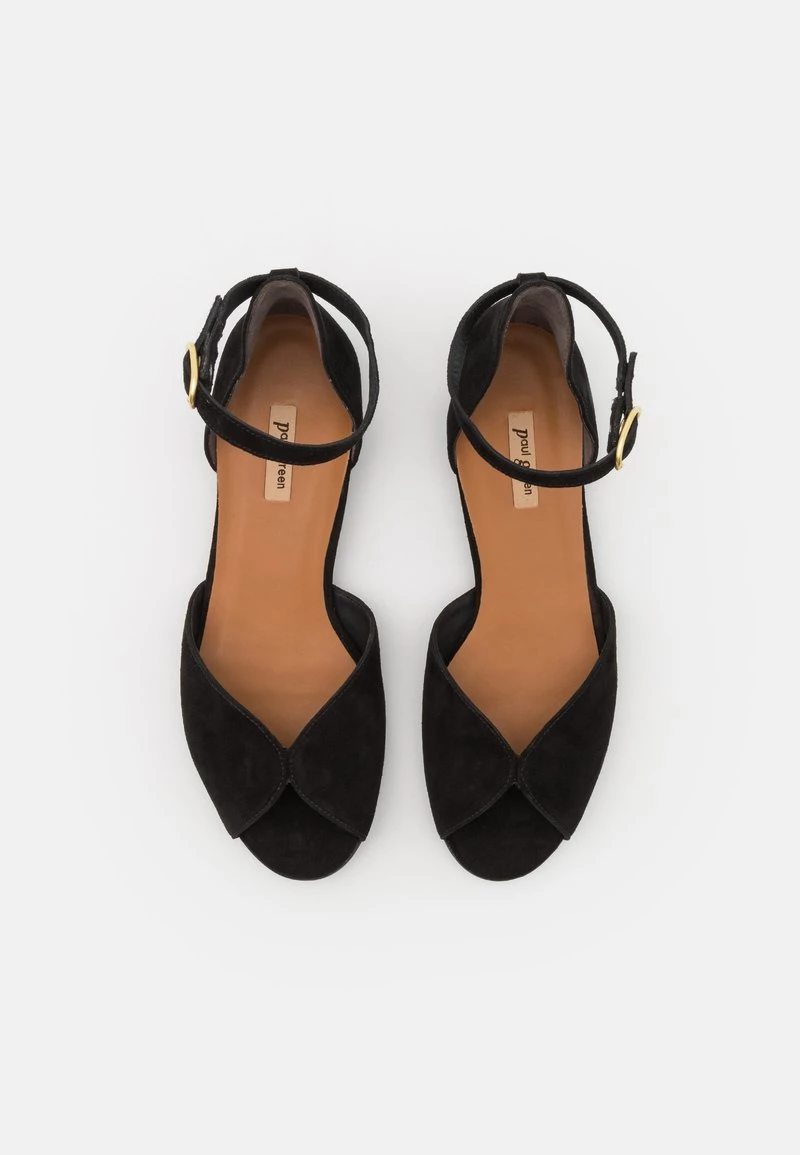 Paul Green Femme Sandales Schwarz 8 Paul Green Femme Sandales Schwarz – Image 6