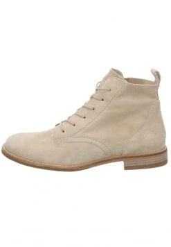 Paul Green Bottines à Lacets Soft Suede Sand Femme
