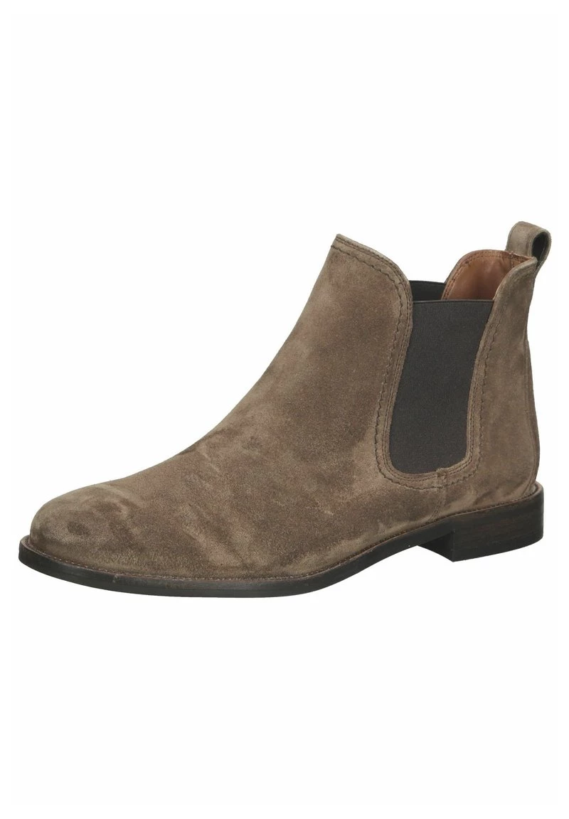 Paul Green Femme Boots à Talons Braun Grau 4 Paul Green Femme Boots à Talons Braun Grau – Image 2