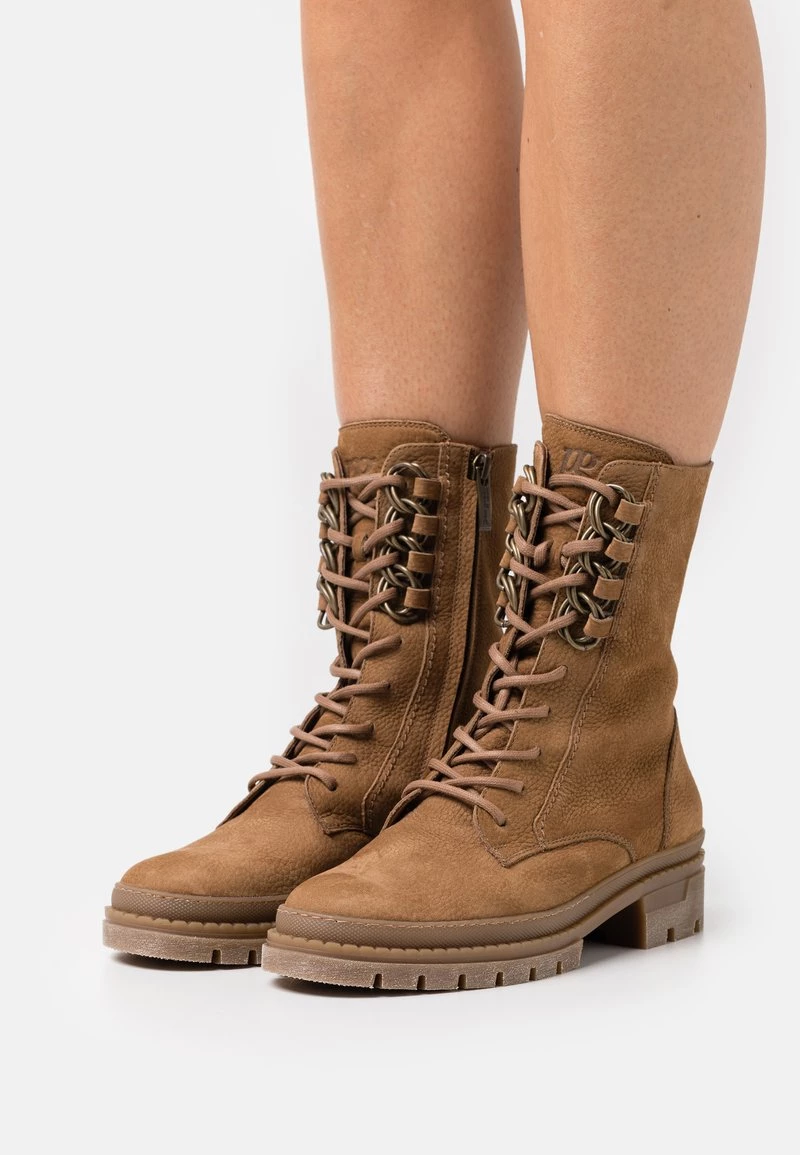 Paul Green Femme Bottines à Lacets Caramel 3 Paul Green Femme Bottines à Lacets Caramel