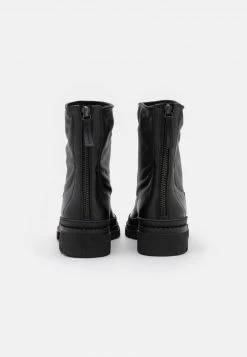 Paul Green Bottines à Plateau Black Femme -France Paul Green Soldes Boutique 608ded483f2c4be7b874a015fe0a54d3