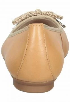 Paul Green Femme Ballerines Washed Kid Cuoio -France Paul Green Soldes Boutique 6cacff82783640f892692382768a81b3