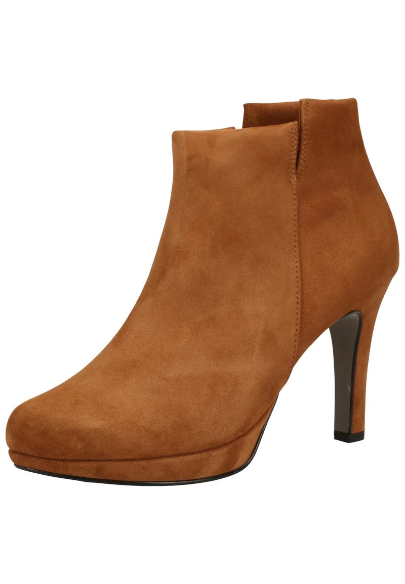 Paul Green Femme Bottines à Talons Hauts Mittelbraun 047 5 Paul Green Femme Bottines à Talons Hauts Mittelbraun 047 – Image 3