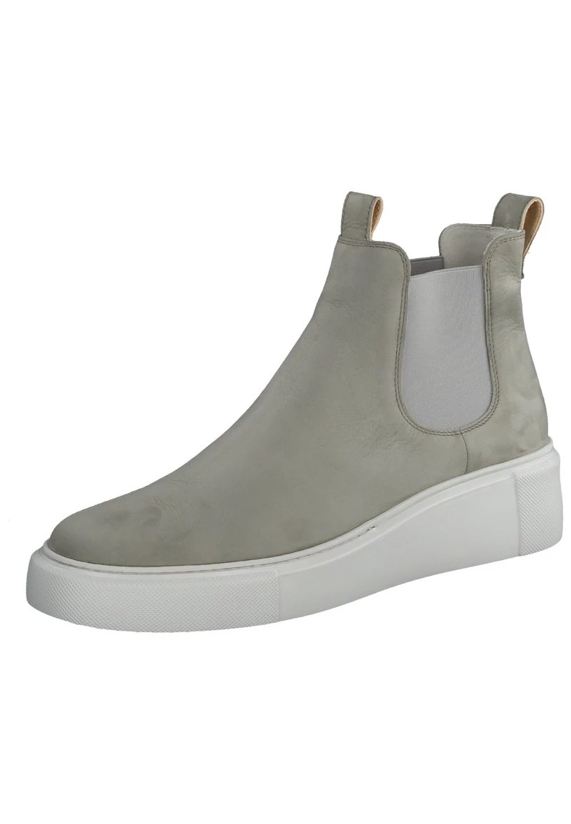 Paul Green Femme Boots à Talons Royal Nubuk Herb 4 Paul Green Femme Boots à Talons Royal Nubuk Herb – Image 2