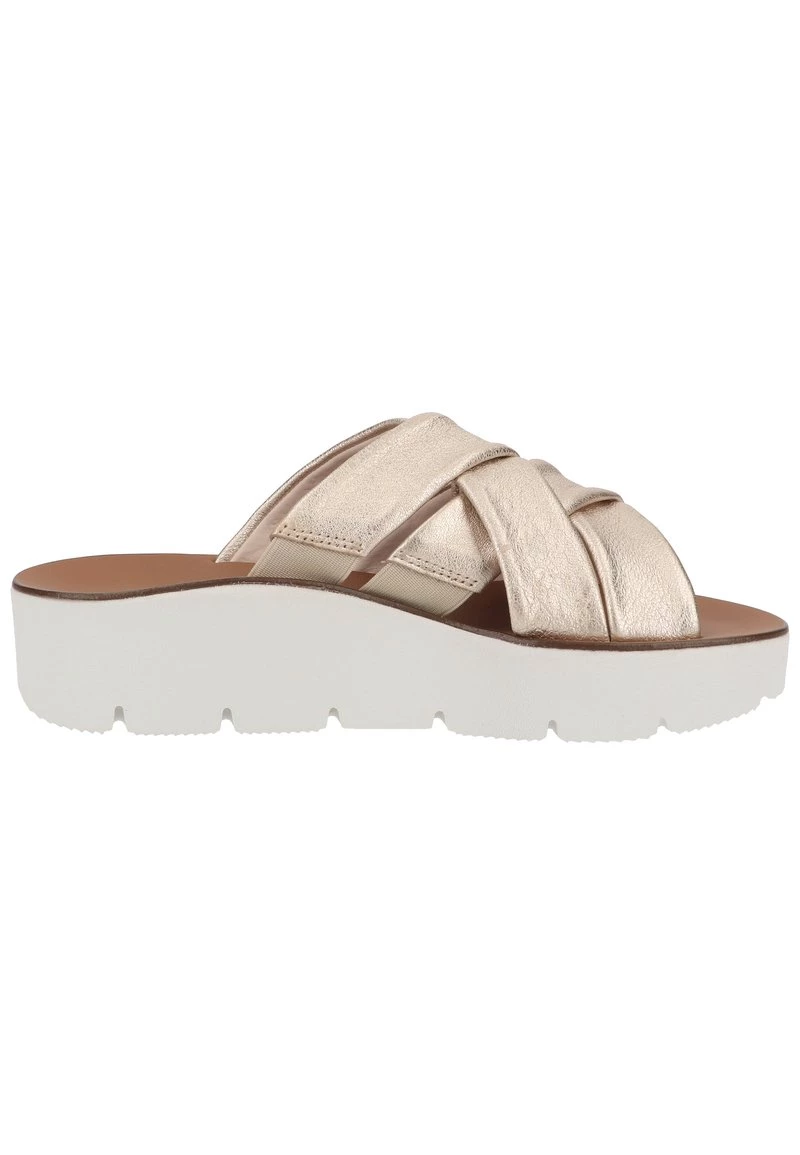 Paul Green Mules Gold Femme 9 Paul Green Mules Gold Femme – Image 7