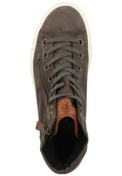 Paul Green Femme Baskets Montantes Grau/mittelbraun 017 -France Paul Green Soldes Boutique 7ae30ef9fe9f4a47afde1f6c693e7bdc