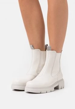 Paul Green Femme Bottines à Plateau Ivory