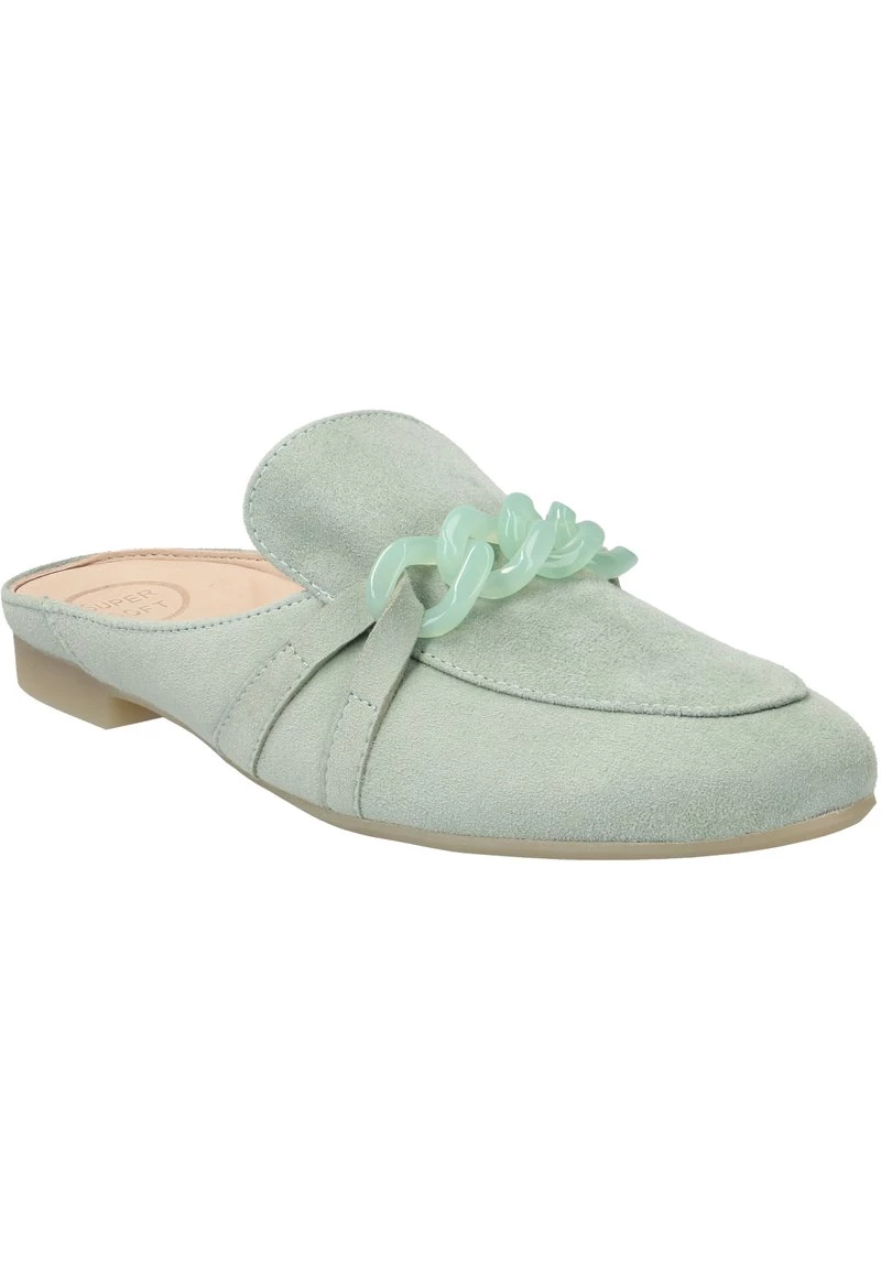 Paul Green Femme Mules Grün 4 Paul Green Femme Mules Grün – Image 2